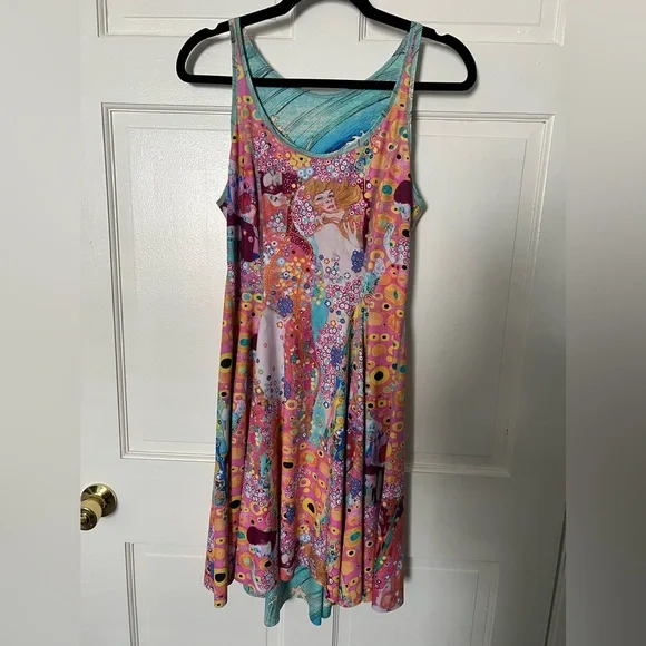 Blackmilk Dragon King vs Water Serpents Inside Out Dress - Picture 4 of 5